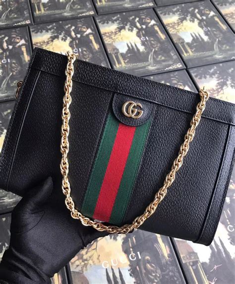 gucci ophidia shoulder bag small black|gucci clear small handbags.